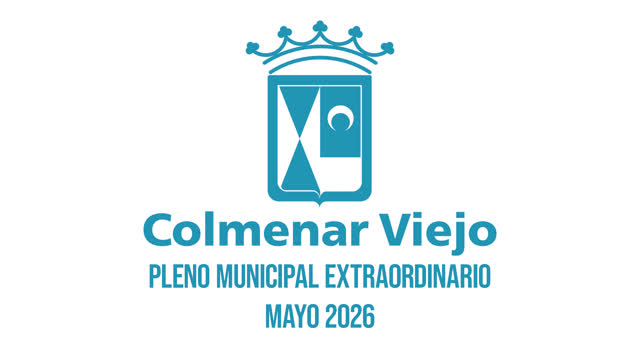 poster Pleno Municipal Extraordinario Mayo 2026